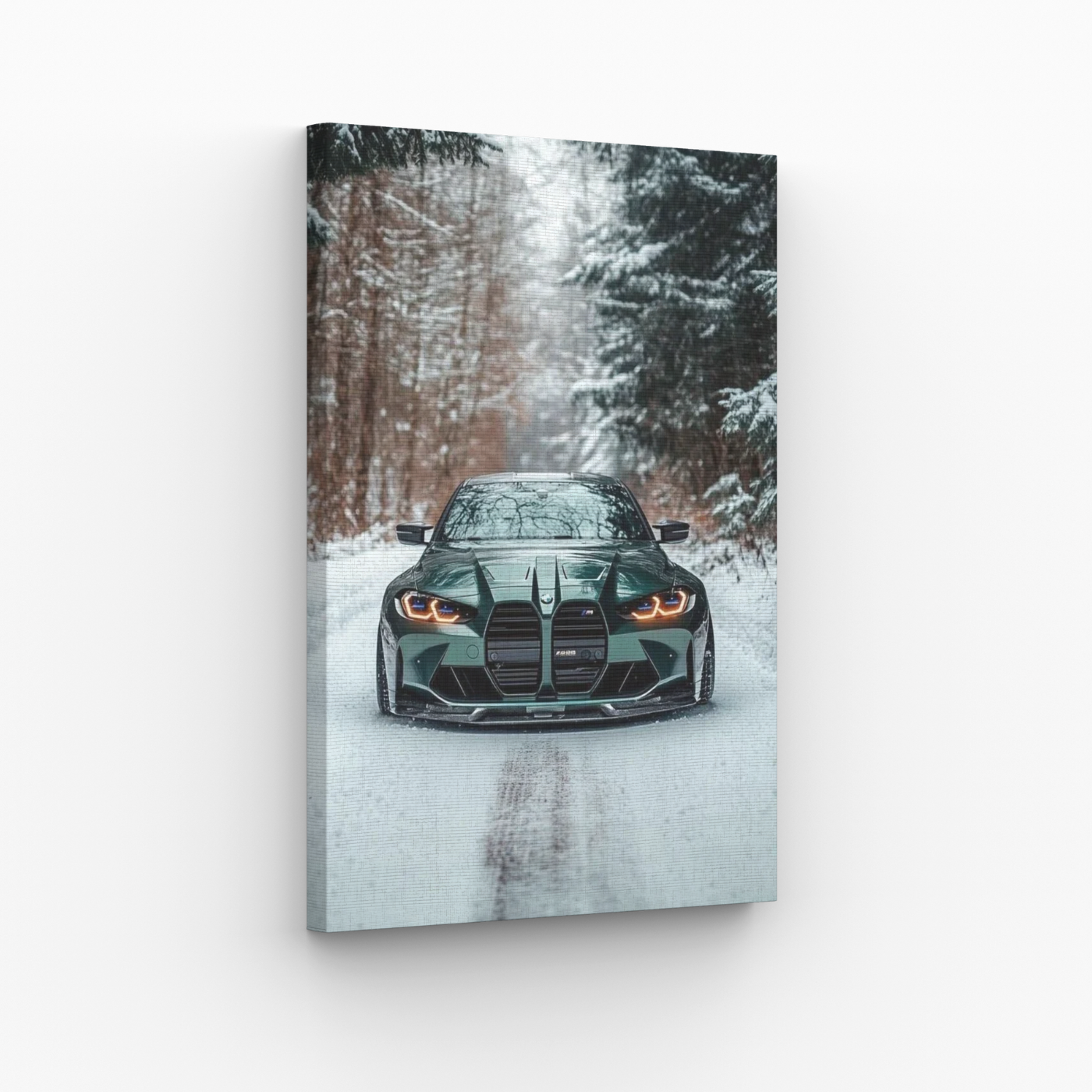 BMW M4 Zimowa Zieleń Obraz