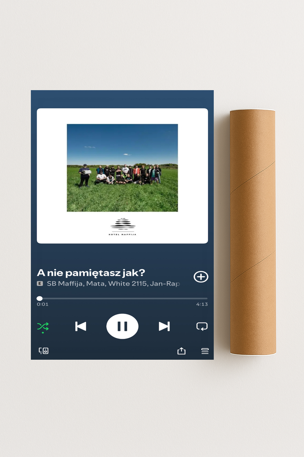 SBM - A nie pamiętasz jak Plakat