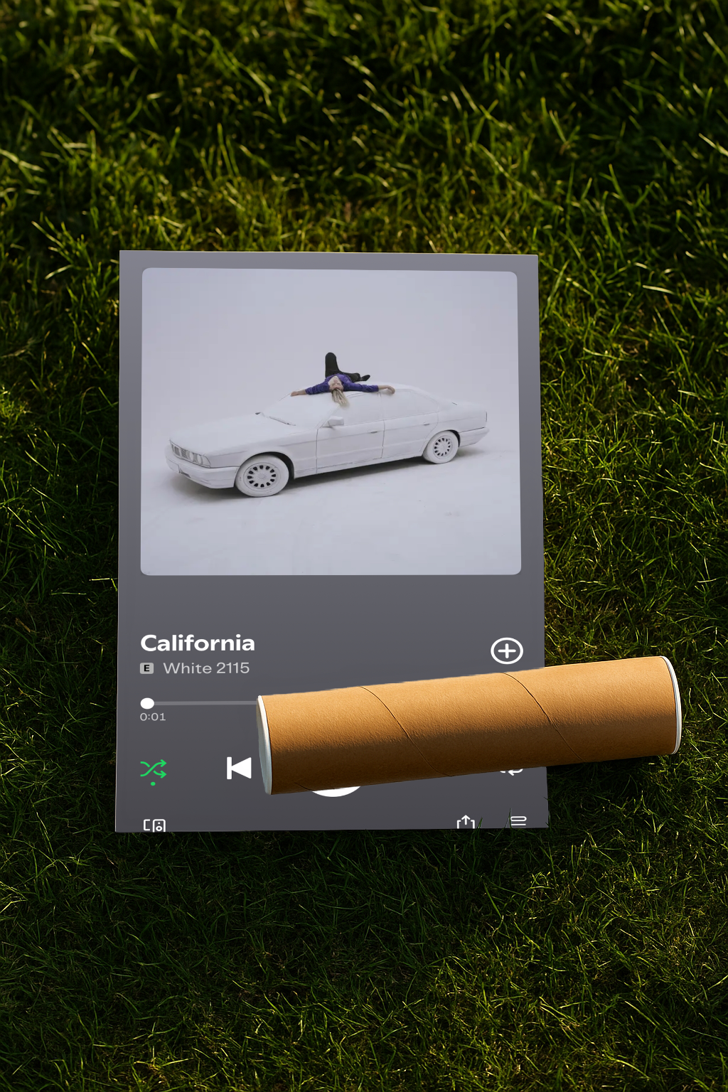 White 2115 - California Plakat