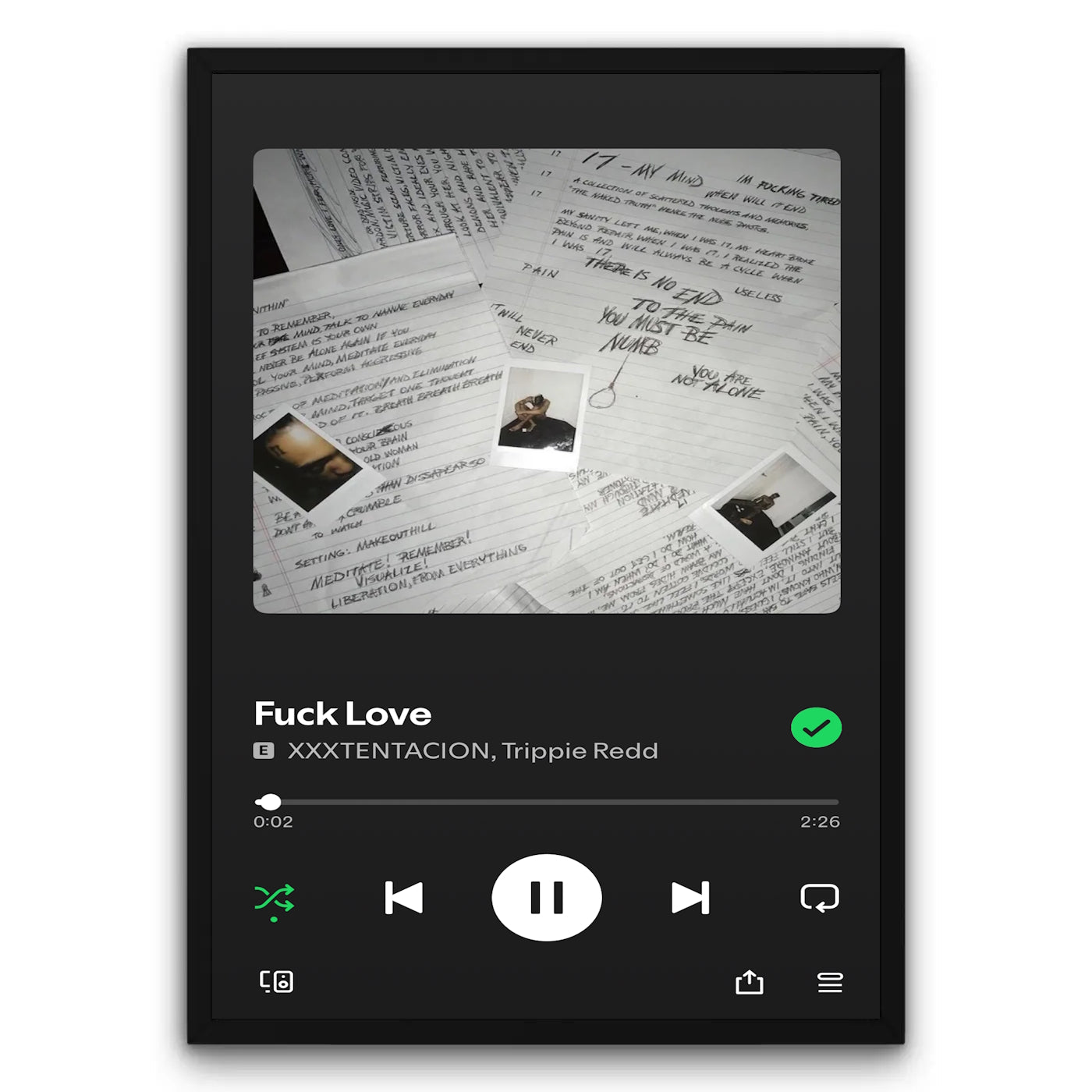 XXX - Fuck Love Plakat