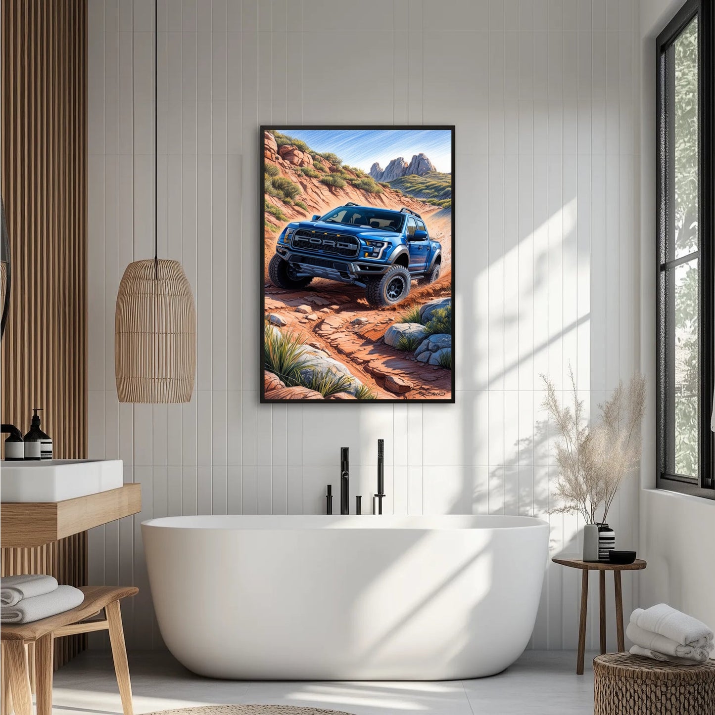 Ford Raptor Plakat