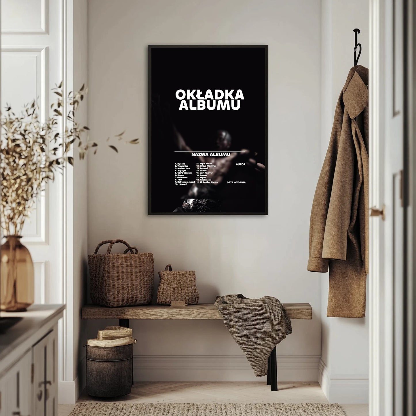 Personalizowany Plakat Album Muzyczny