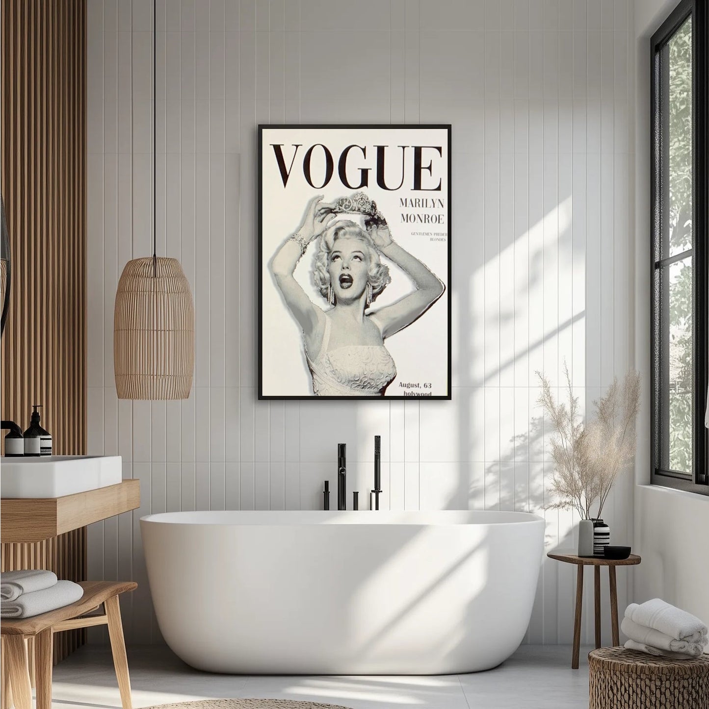 Vogue Marilyn Monroe Plakat