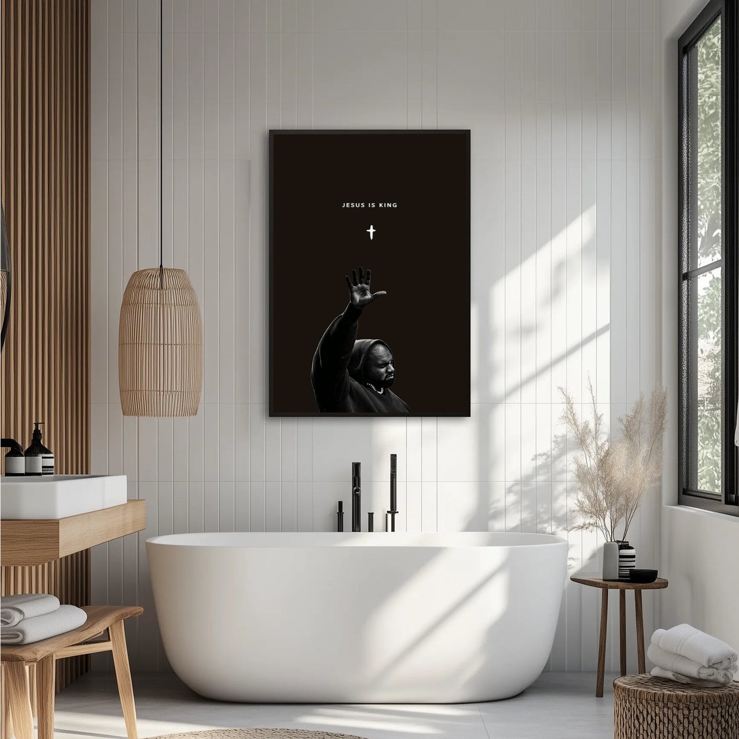 Jesus is King Plakat