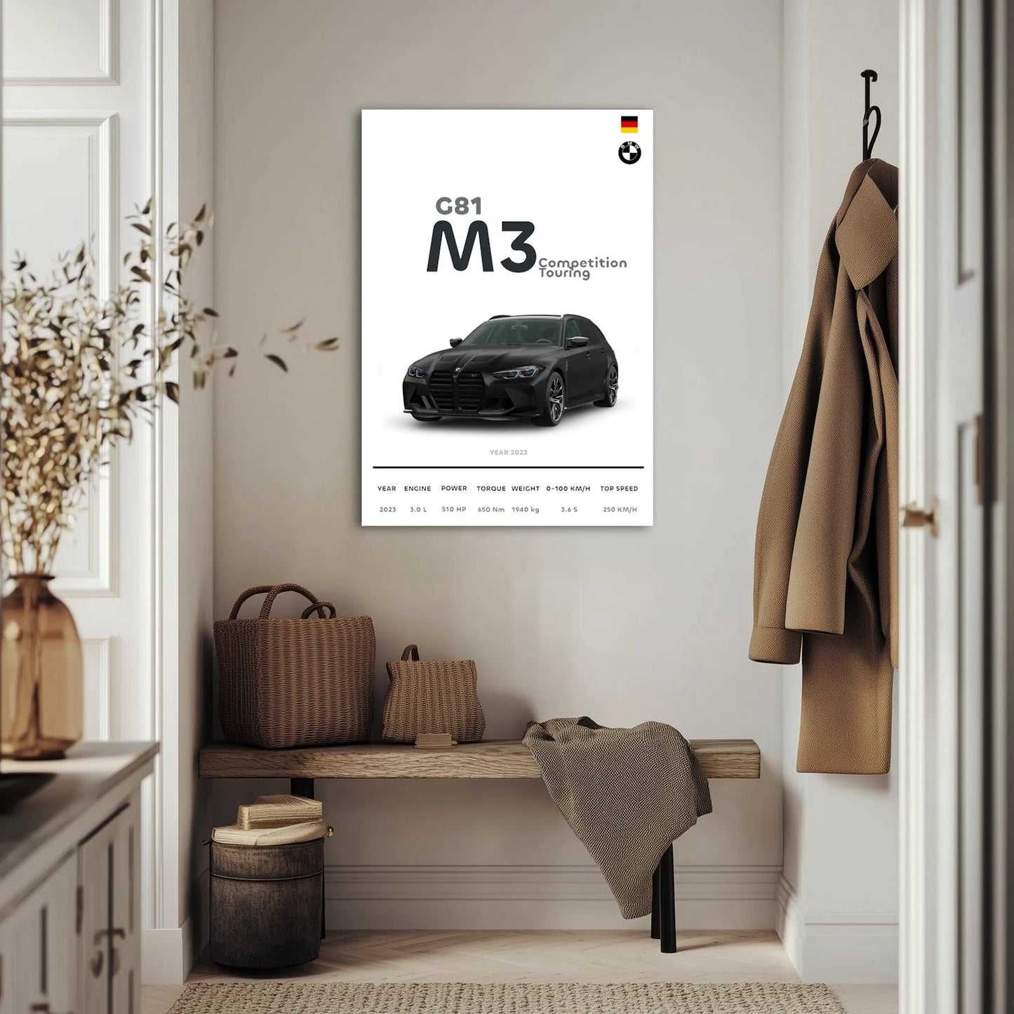 BMW M3 G81 Touring Obraz