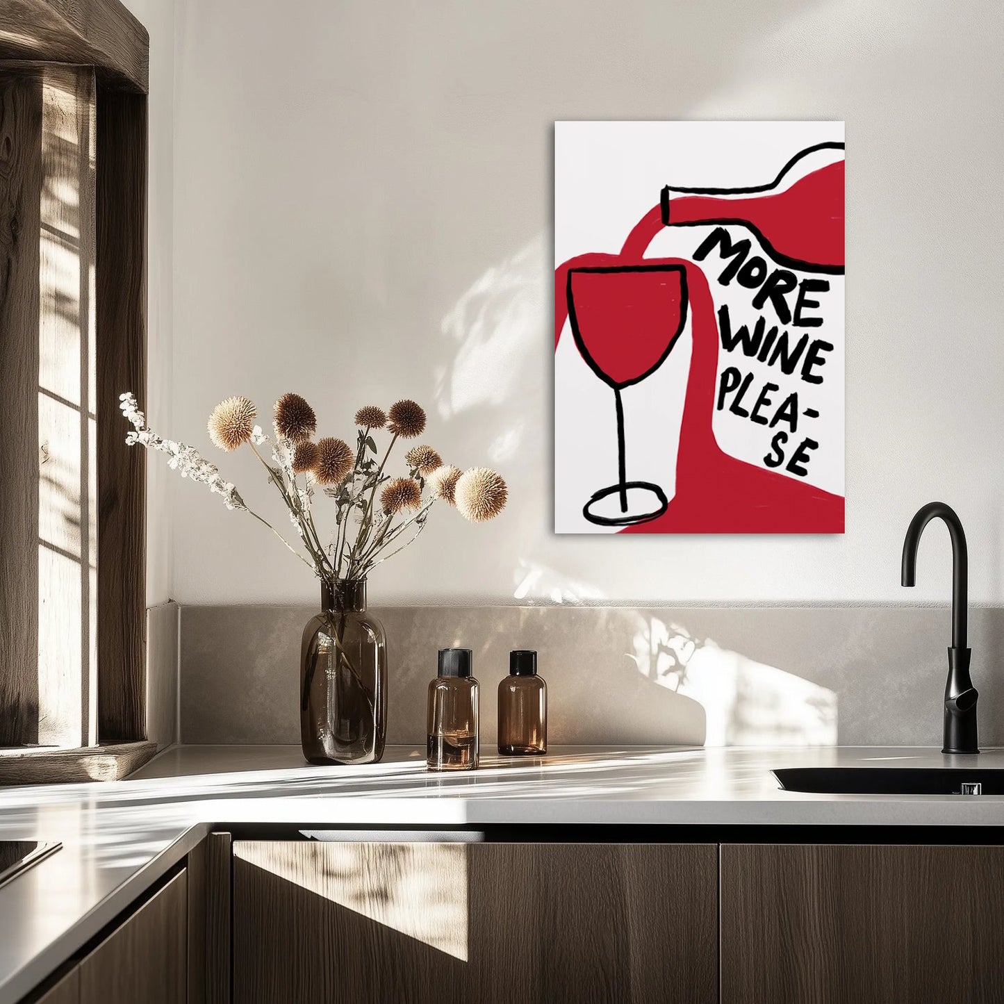 More Wine Please Obraz