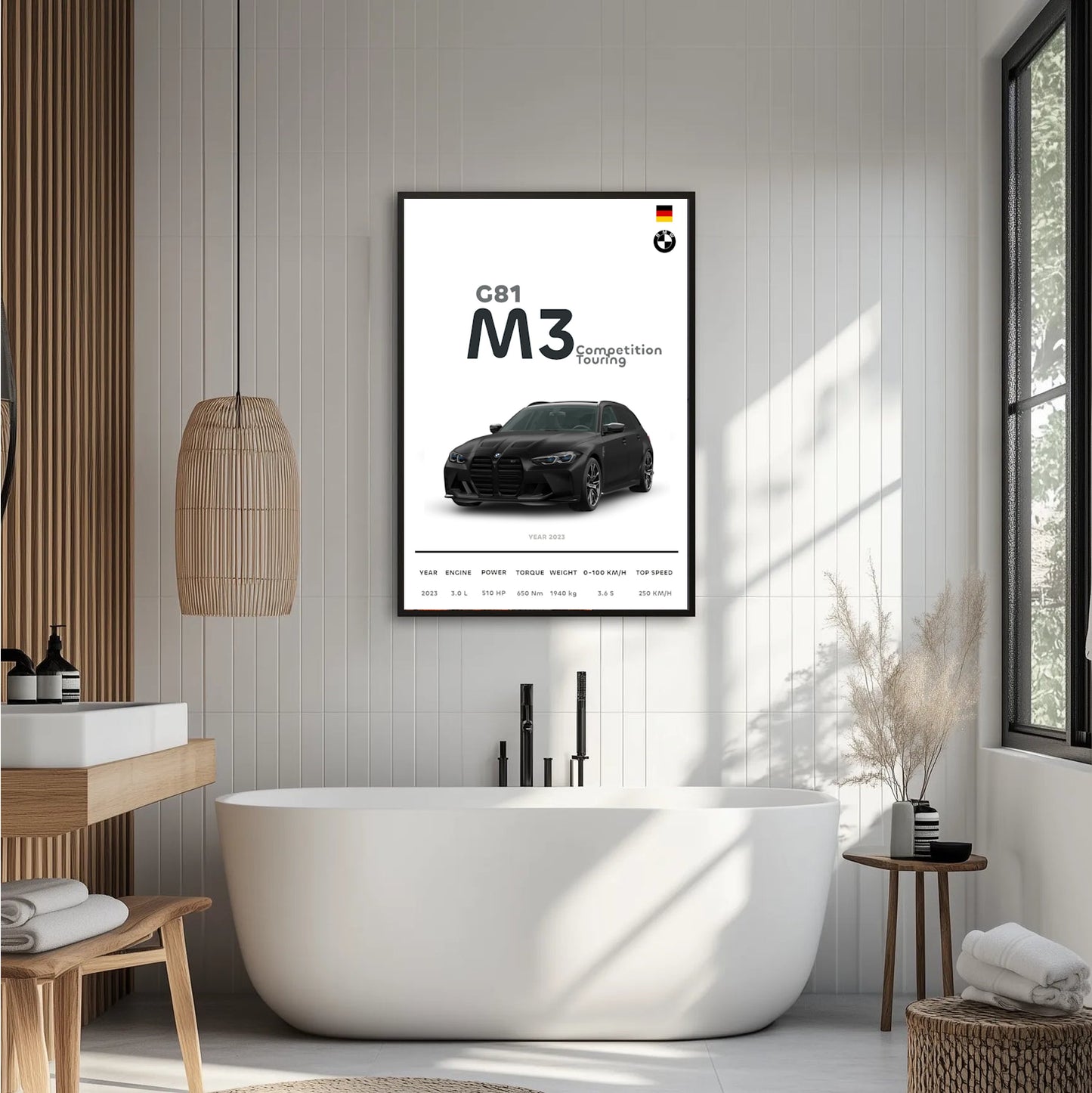 BMW M3 G81 Touring Plakat