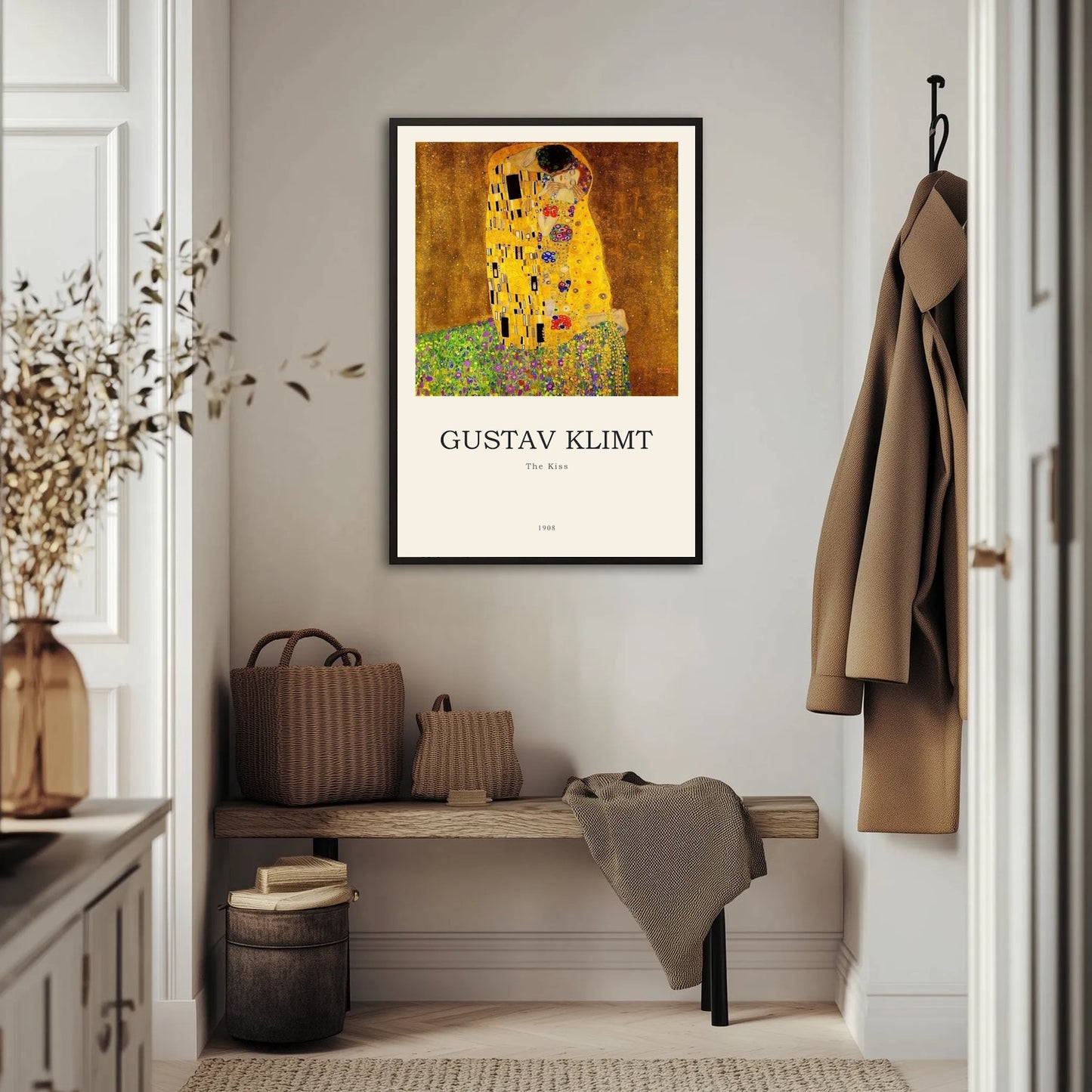 Gustav Klimt - The Kiss Plakat