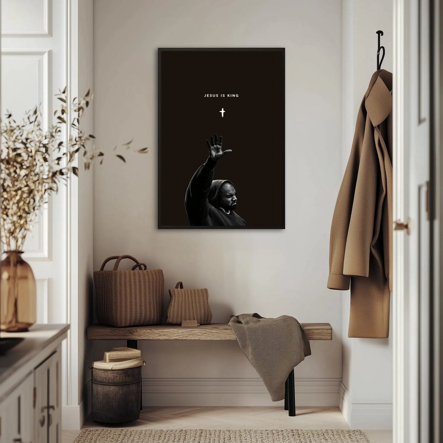 Jesus is King Plakat