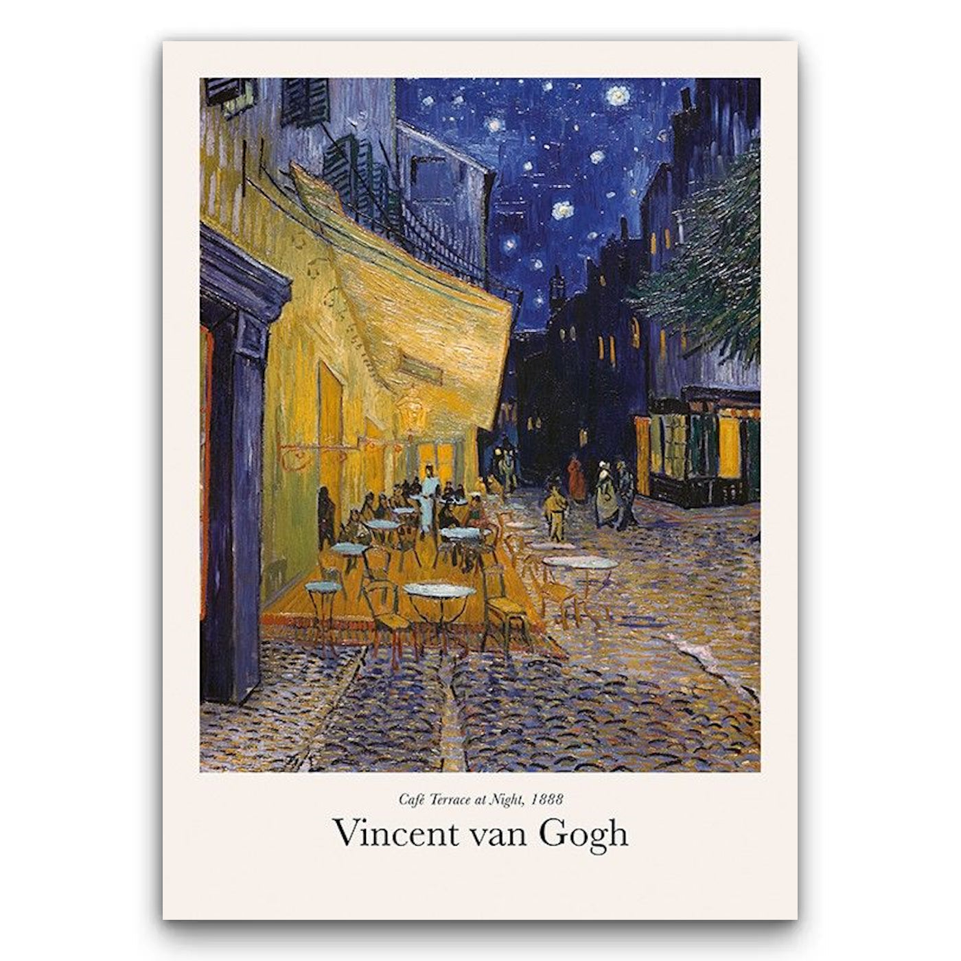 Van Gogh - Cafe Terrace at Night Obraz