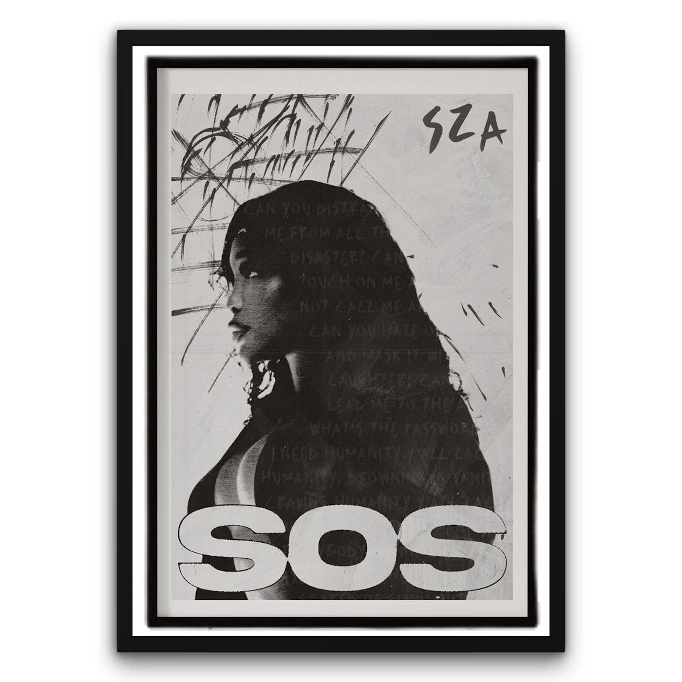 Sza Plakat