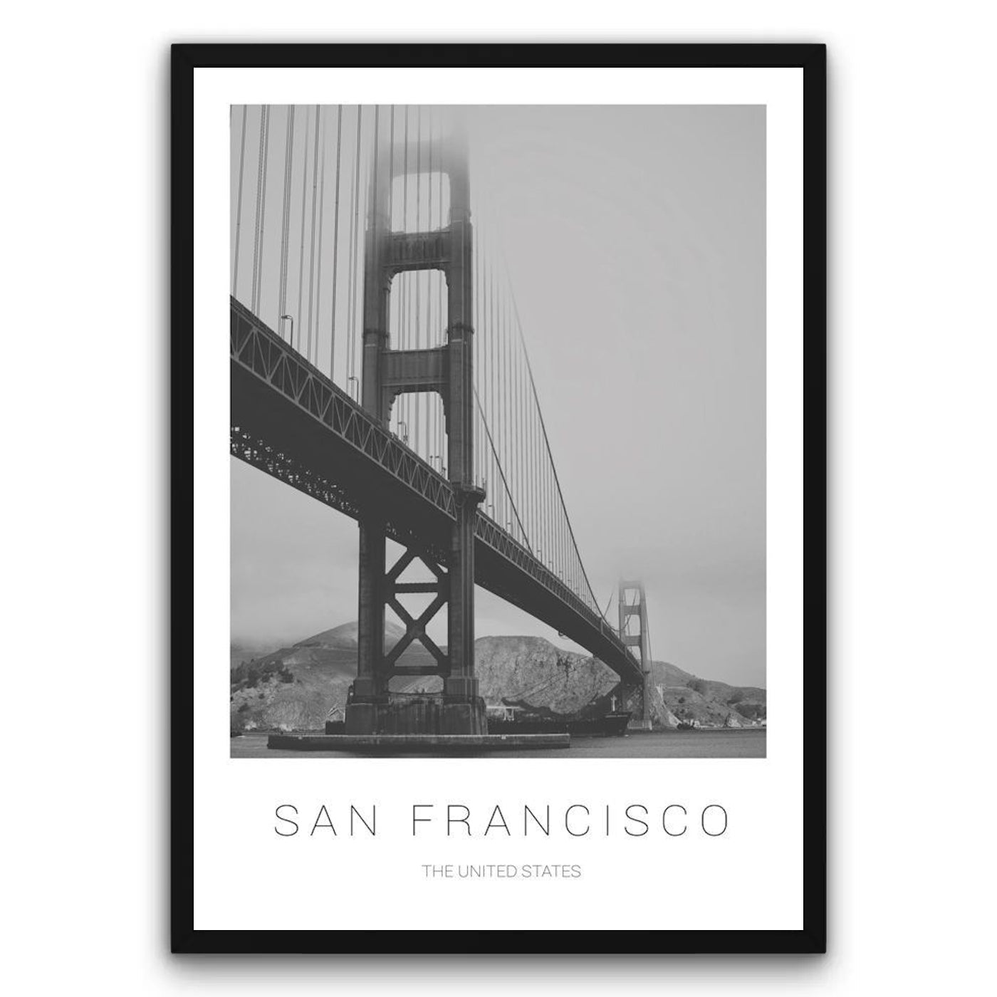 San Francisco The United States Plakat
