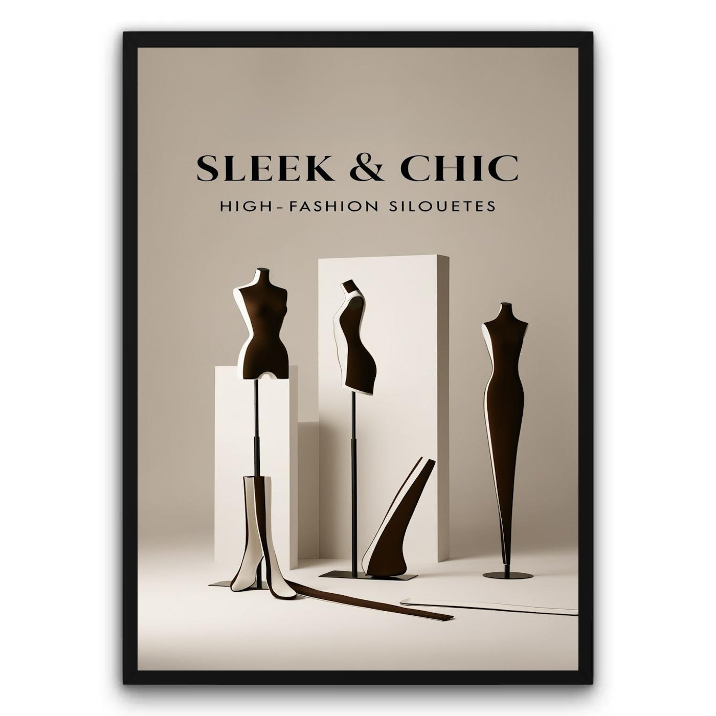 Sleek & Chic Plakat