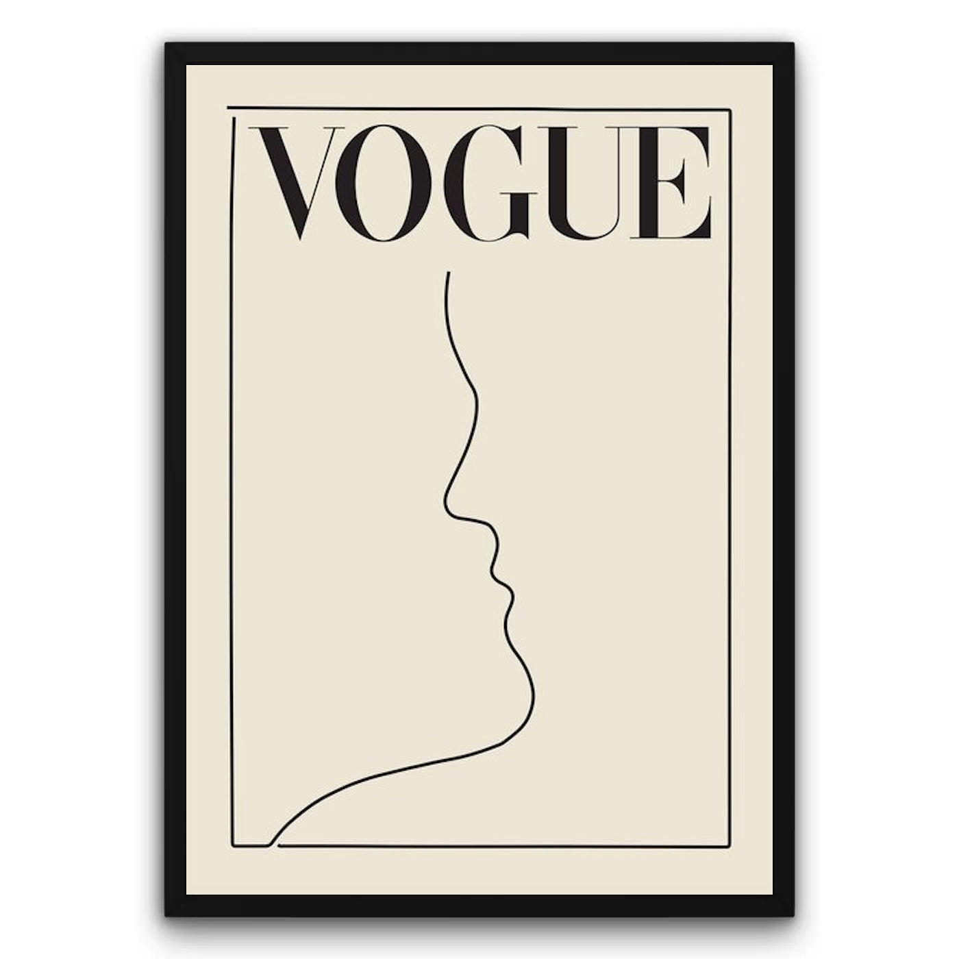 Vogue Profil Plakat