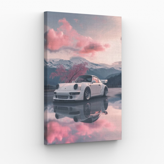 Porsche 911 Różane Niebo Obraz