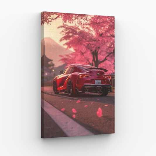 Toyota Supra Różany Horyzont Obraz