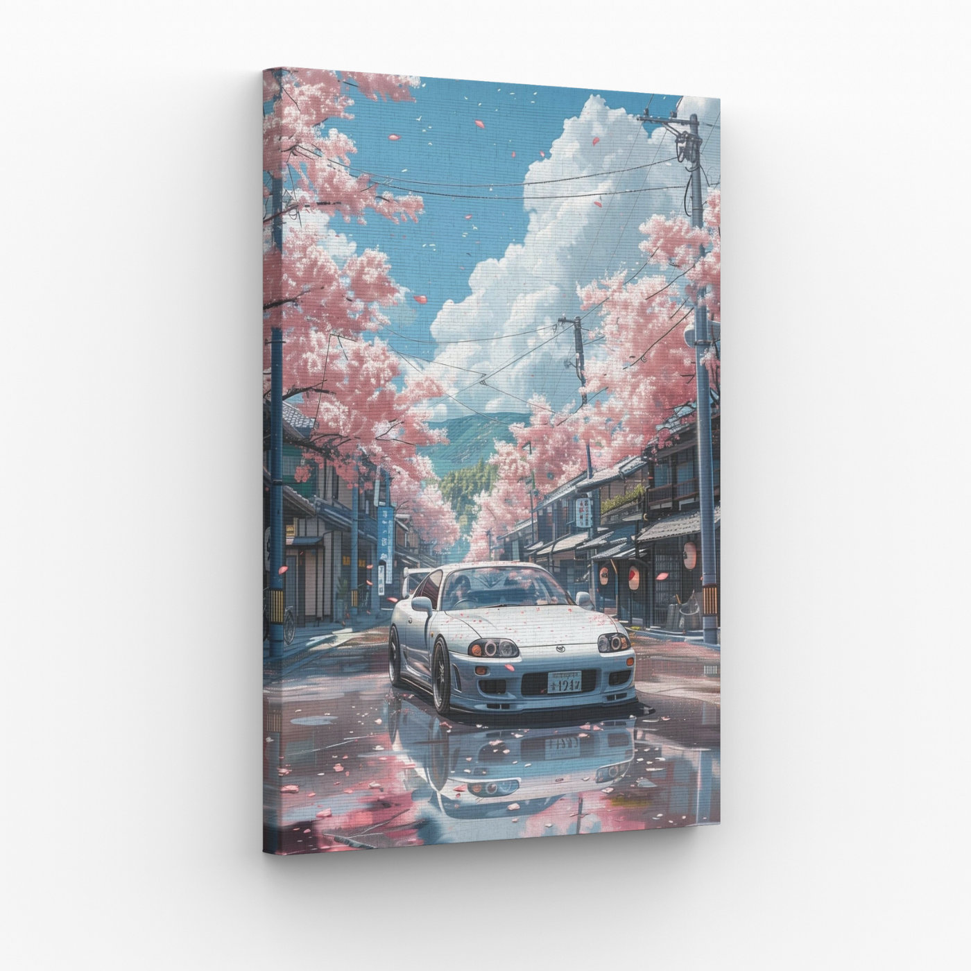 Toyota Supra Wiosenny Dzień Obraz