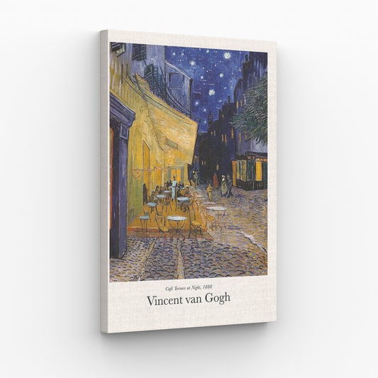 Van Gogh - Cafe Terrace at Night Obraz