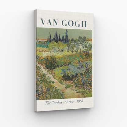 Van Gogh - The Garden at Arles Obraz
