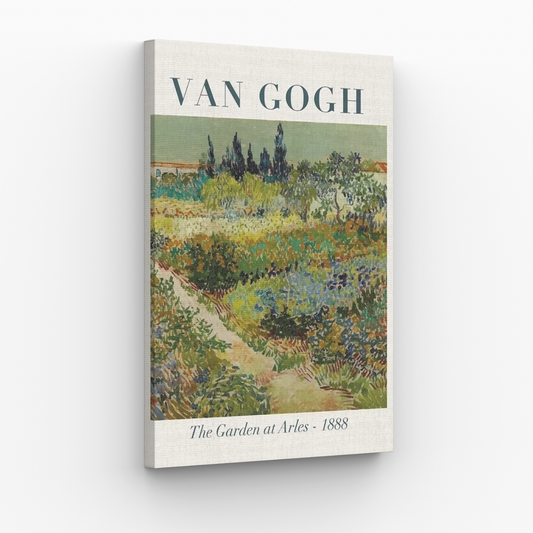 Van Gogh - The Garden at Arles Obraz