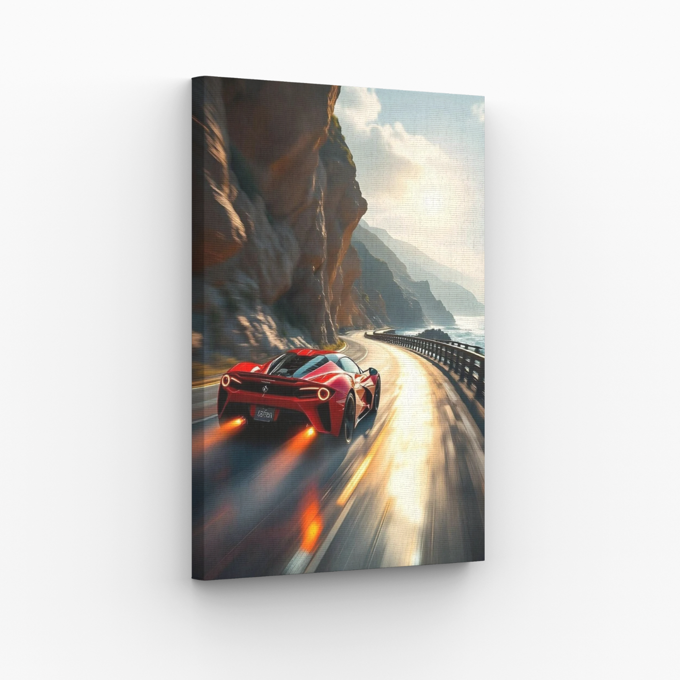 Ferrari F80 Nadmorski Świt Obraz