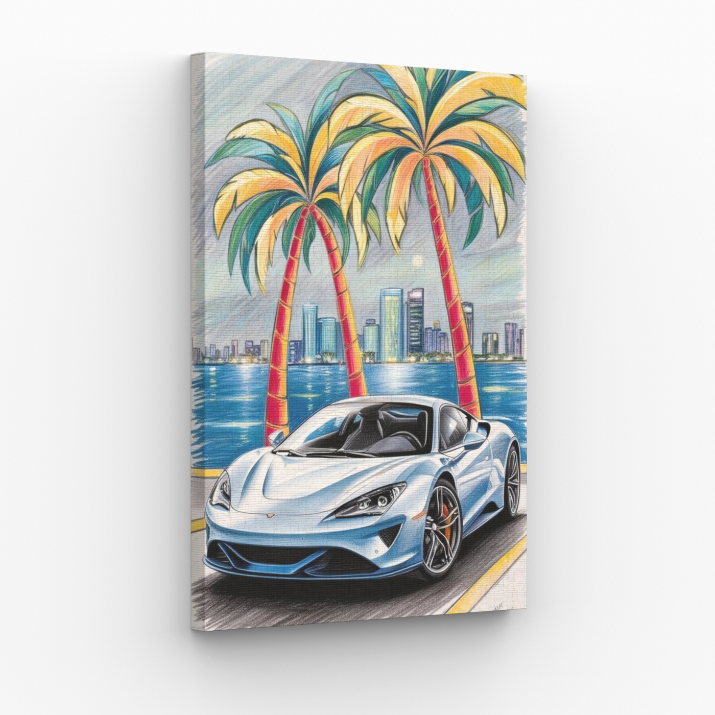 Klimat Nocy w Miami Obraz