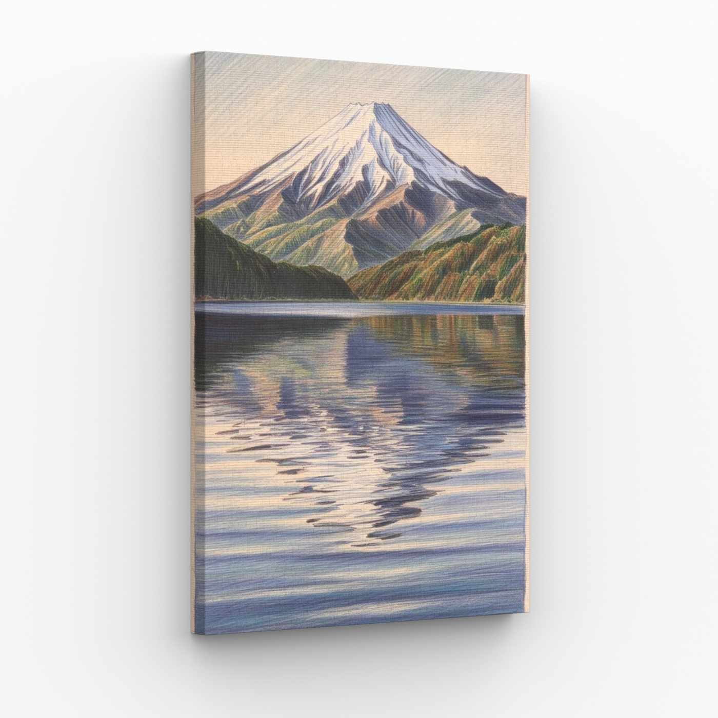 Fujisan Na Tle Jeziora Kawaguchi 2 Obraz
