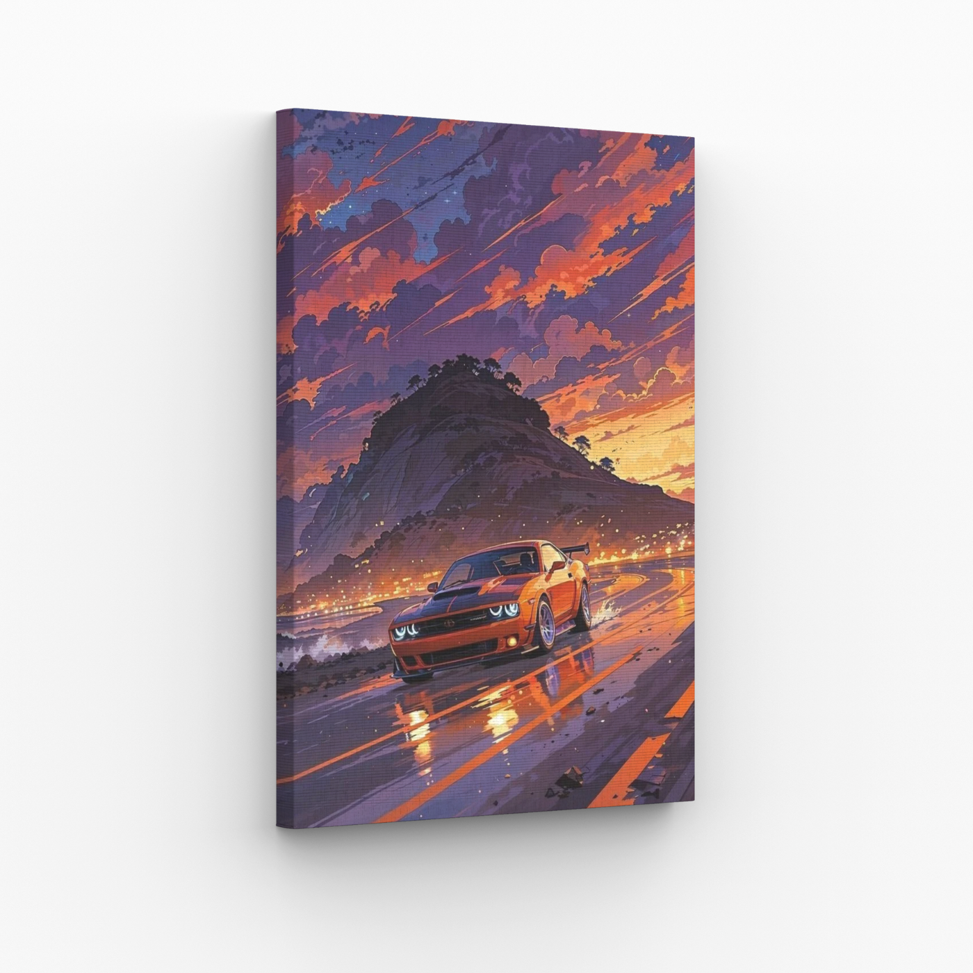 Dodge Demon Ognisty Zachód Obraz