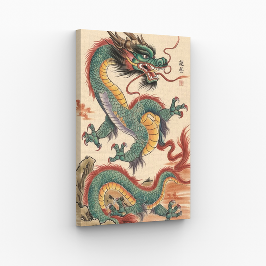 Dragon W Chińskim Stylu 2 Obraz