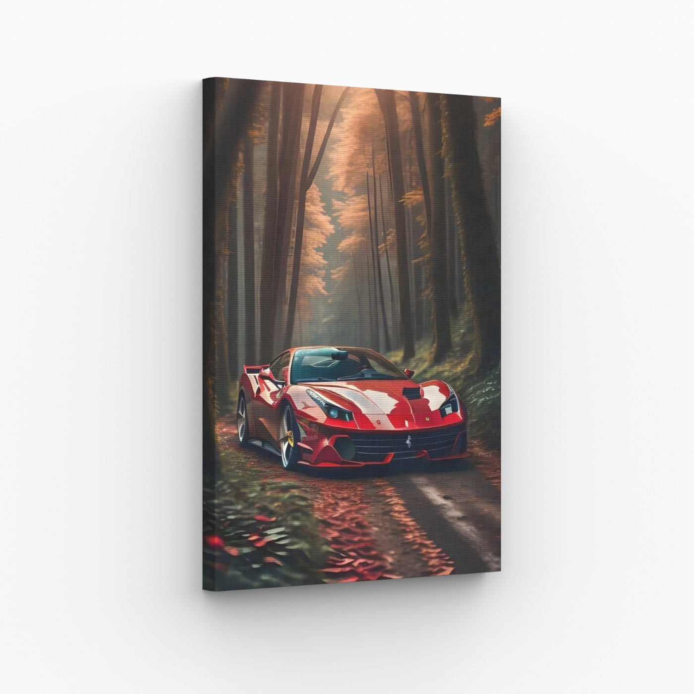 Ferrari 812 GTS Jesienny Szlak Obraz