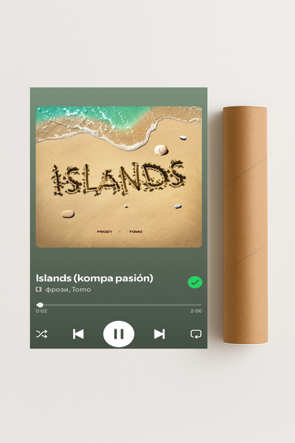 Tomo - Islands Plakat