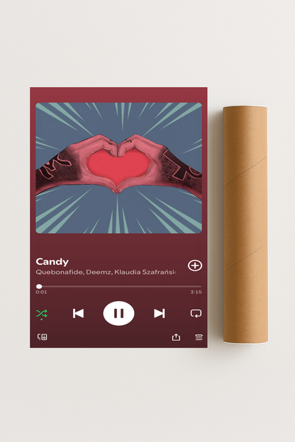 Quebo - Candy Plakat