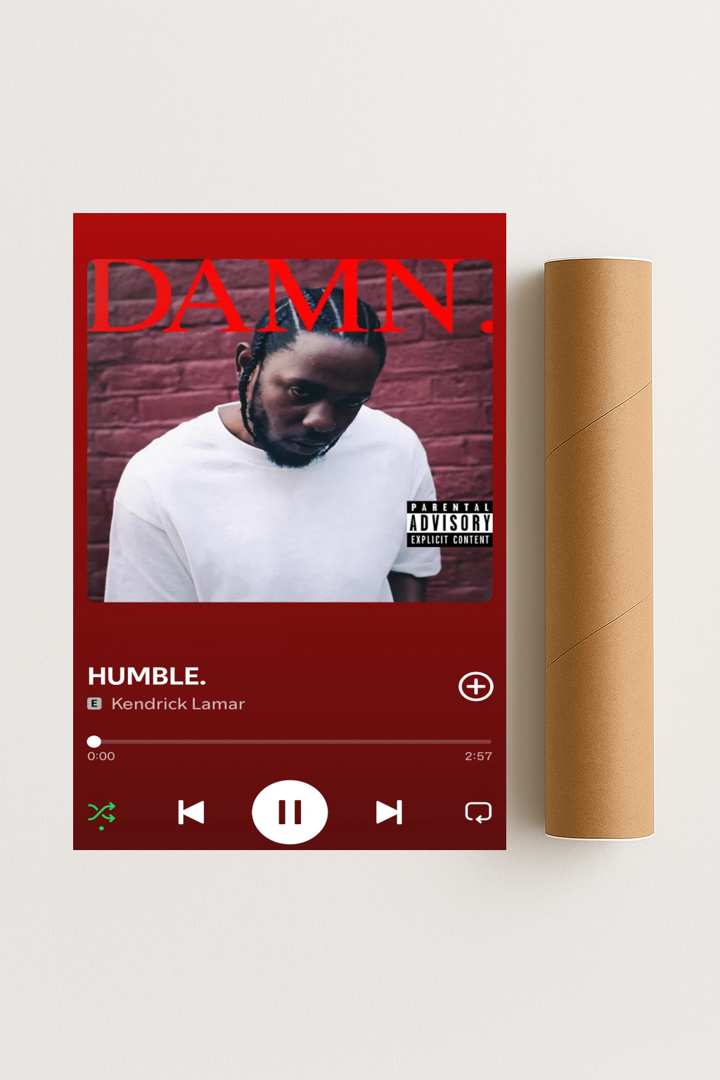 Kendrick Lamar - Humble Plakat