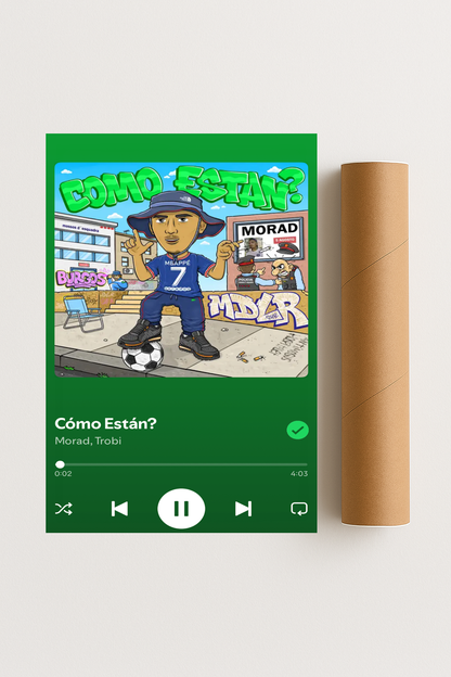 Morad - Como Estan Plakat