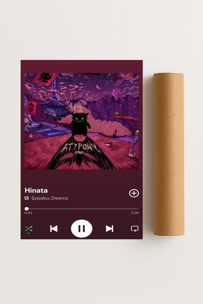 Szpaku - Hinata Plakat