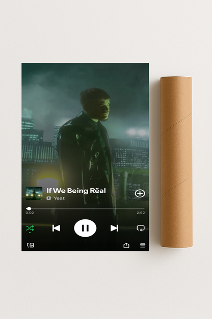 Yeat - If We Being Real Plakat