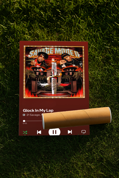 21 Savage - Glock In My Lap Plakat