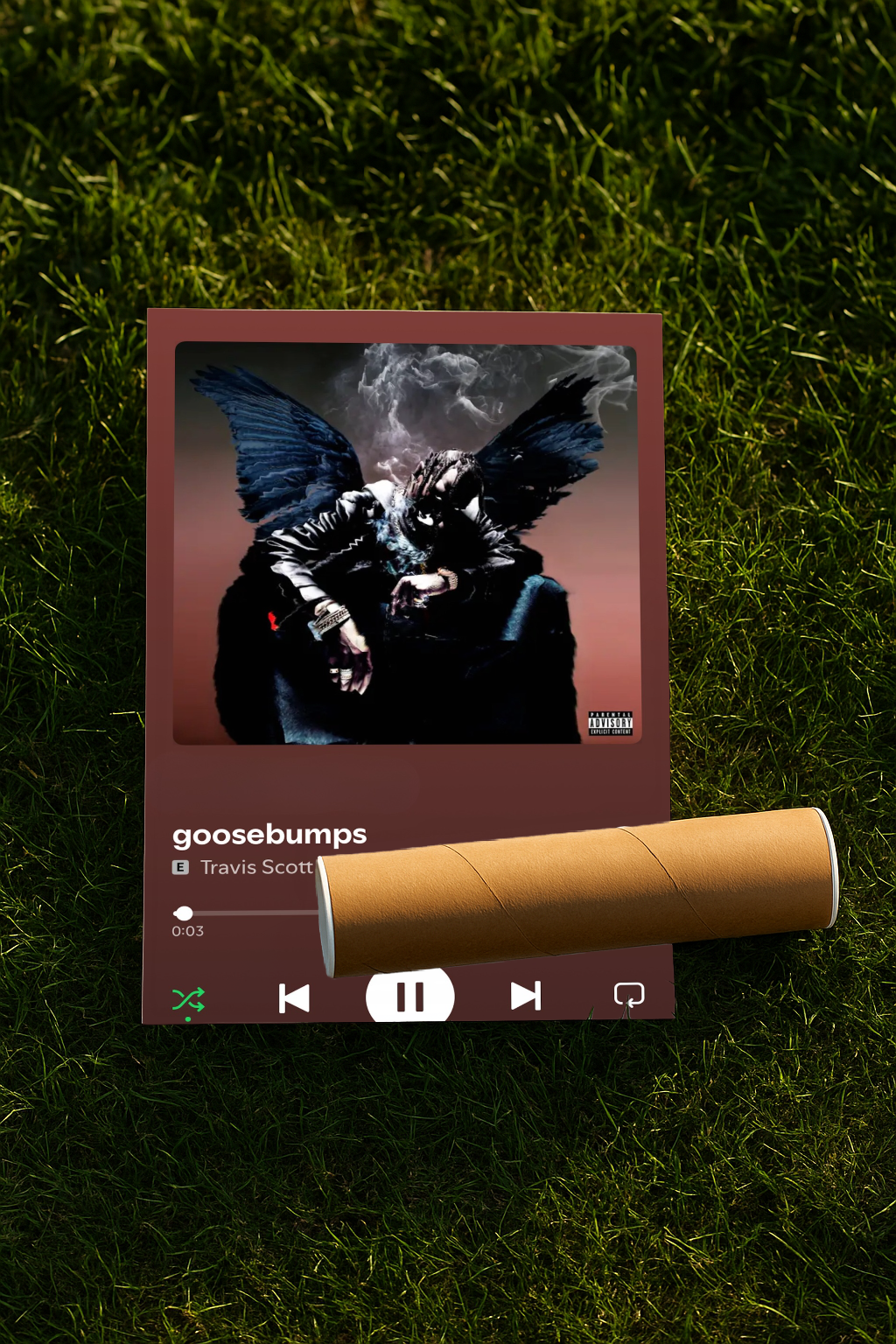Travis Scott - Goosebumps Plakat