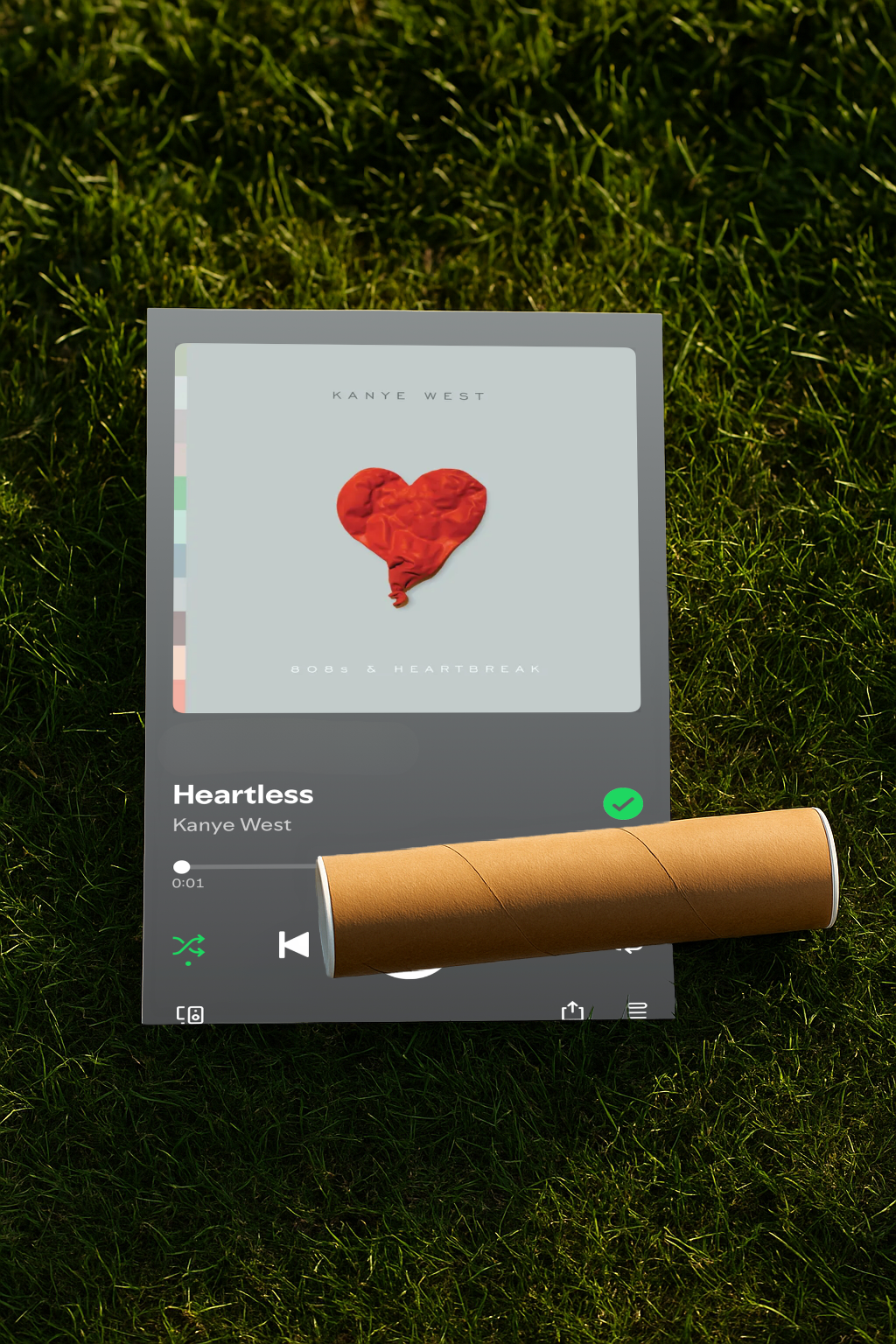 Kanye West - Heartless Plakat