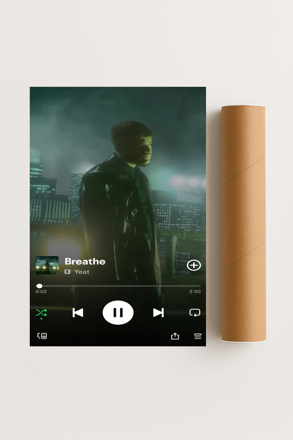 Yeat - Breathe Plakat