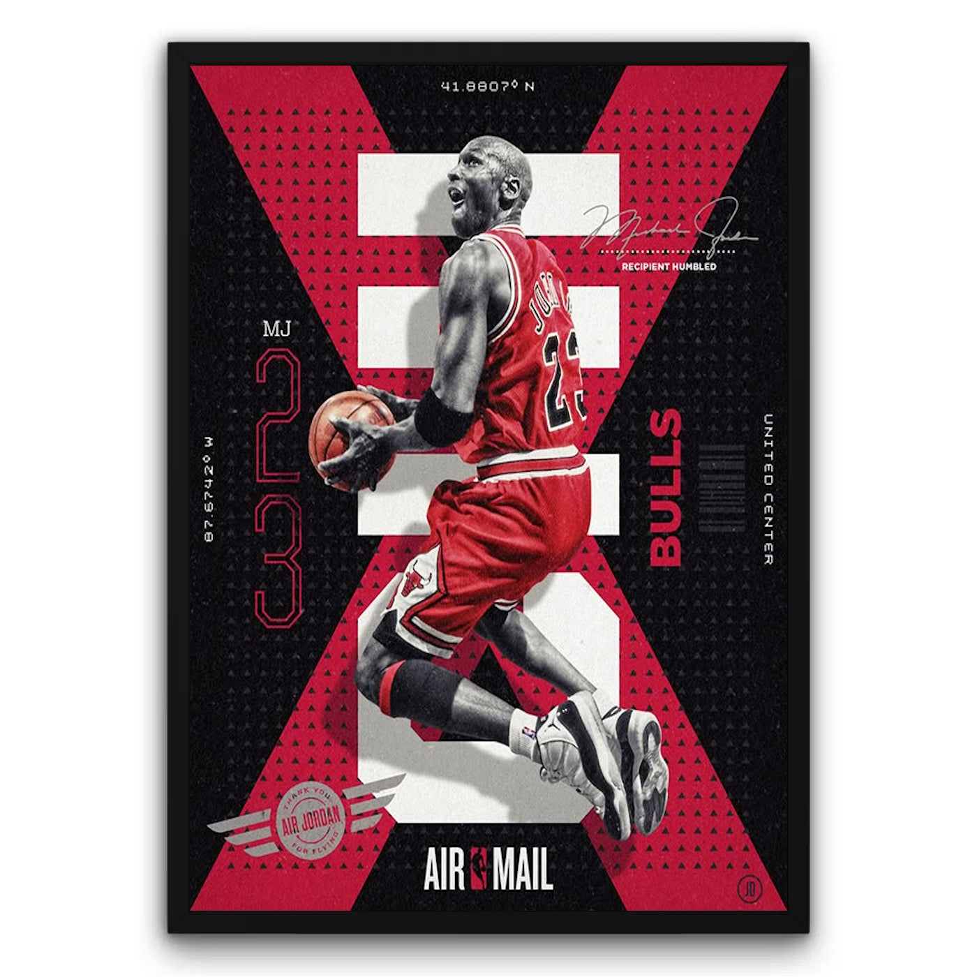 Michael Jordan Plakat