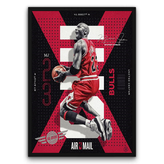 Michael Jordan Plakat