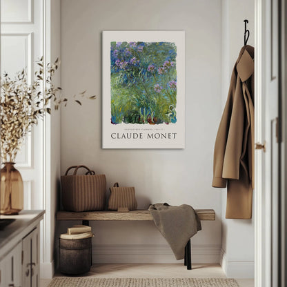 Claude Monet - Agapanthus Flowers Obraz