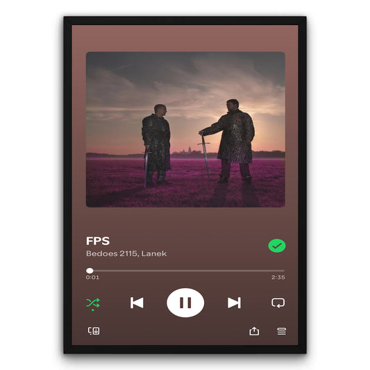 Bedoes - FPS Plakat