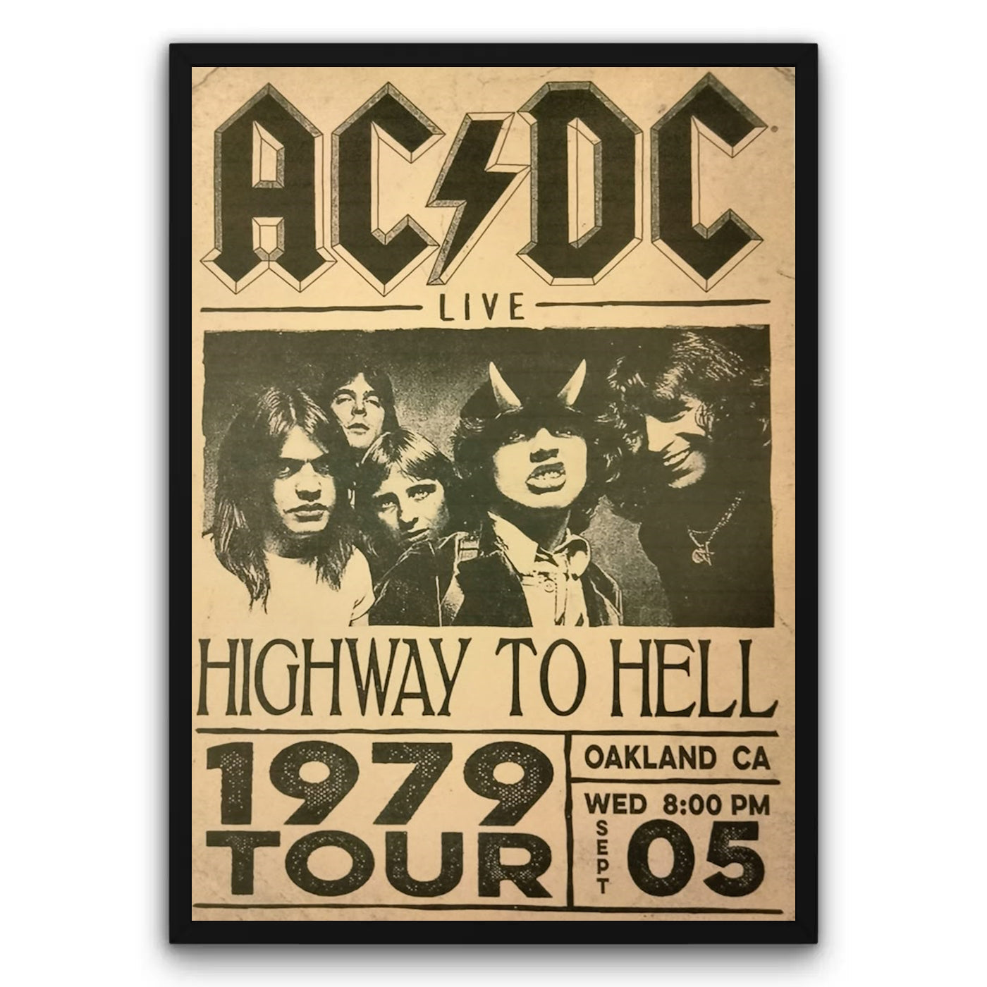 ACDC Plakat