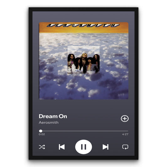 Aerosmith - Dream On Plakat