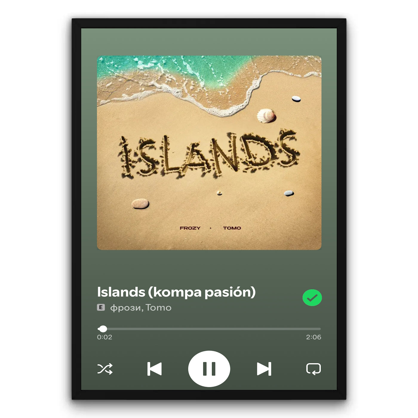 Tomo - Islands Plakat