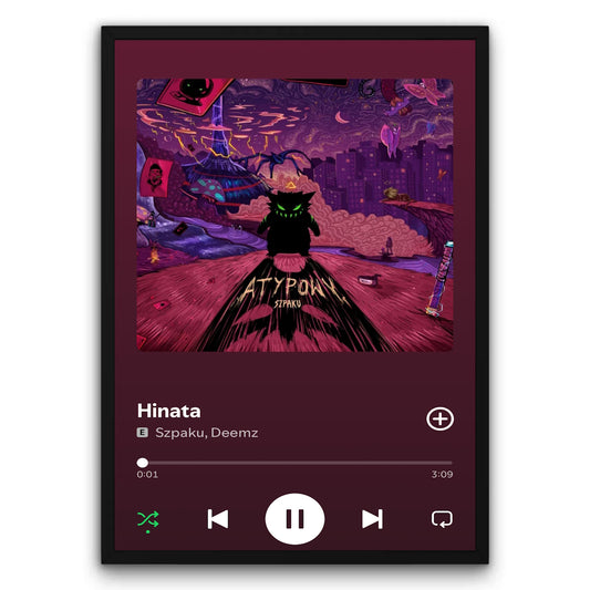 Szpaku - Hinata Plakat