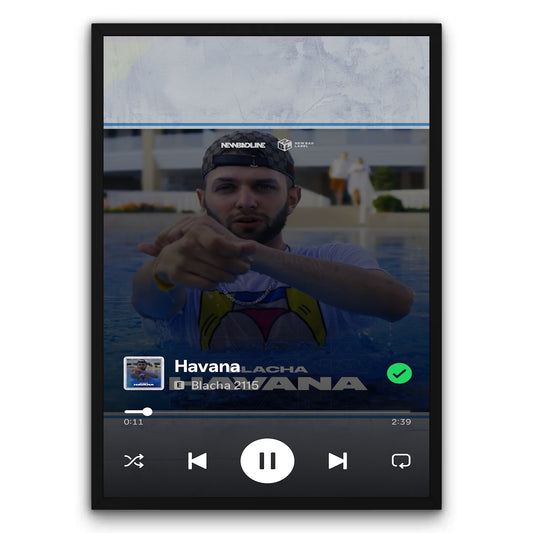 Blacha 2115 - Havana Plakat