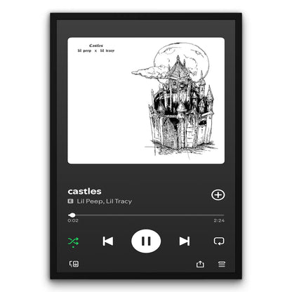 Lil Peep - Castles Plakat